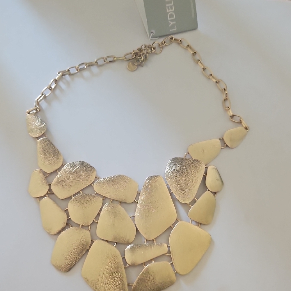 Dell Gold Mosaic Necklace